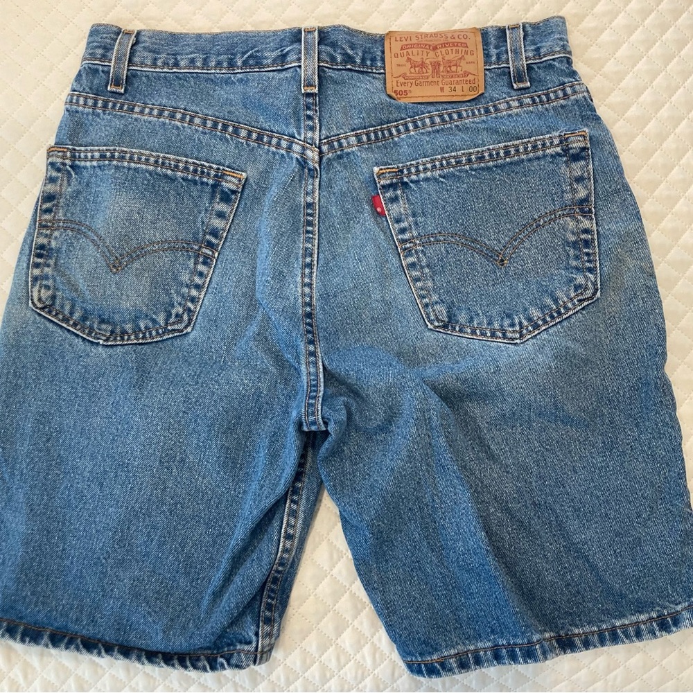 Levis blank tag #505 shorts - Picture 2 of 5